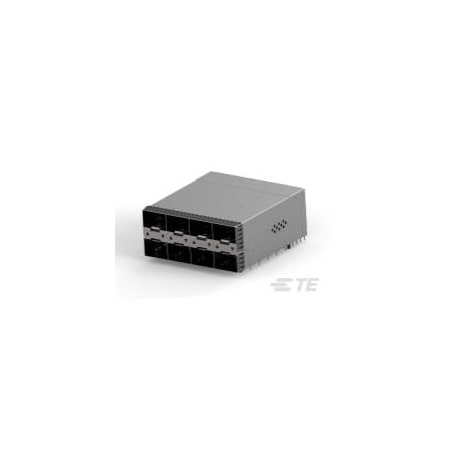 Te Connectivity Sfp56 Stacked 2X4 Receptacle Assembly 2-2339978-0